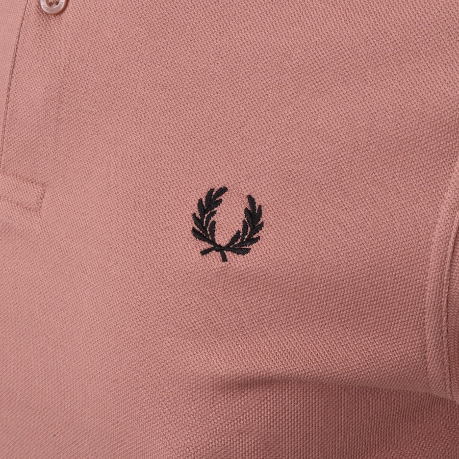 Alternative Image for ProductFred Perry Twin Tipped Polo T Shirt Peach3